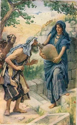 Rebekka, Illustration aus 